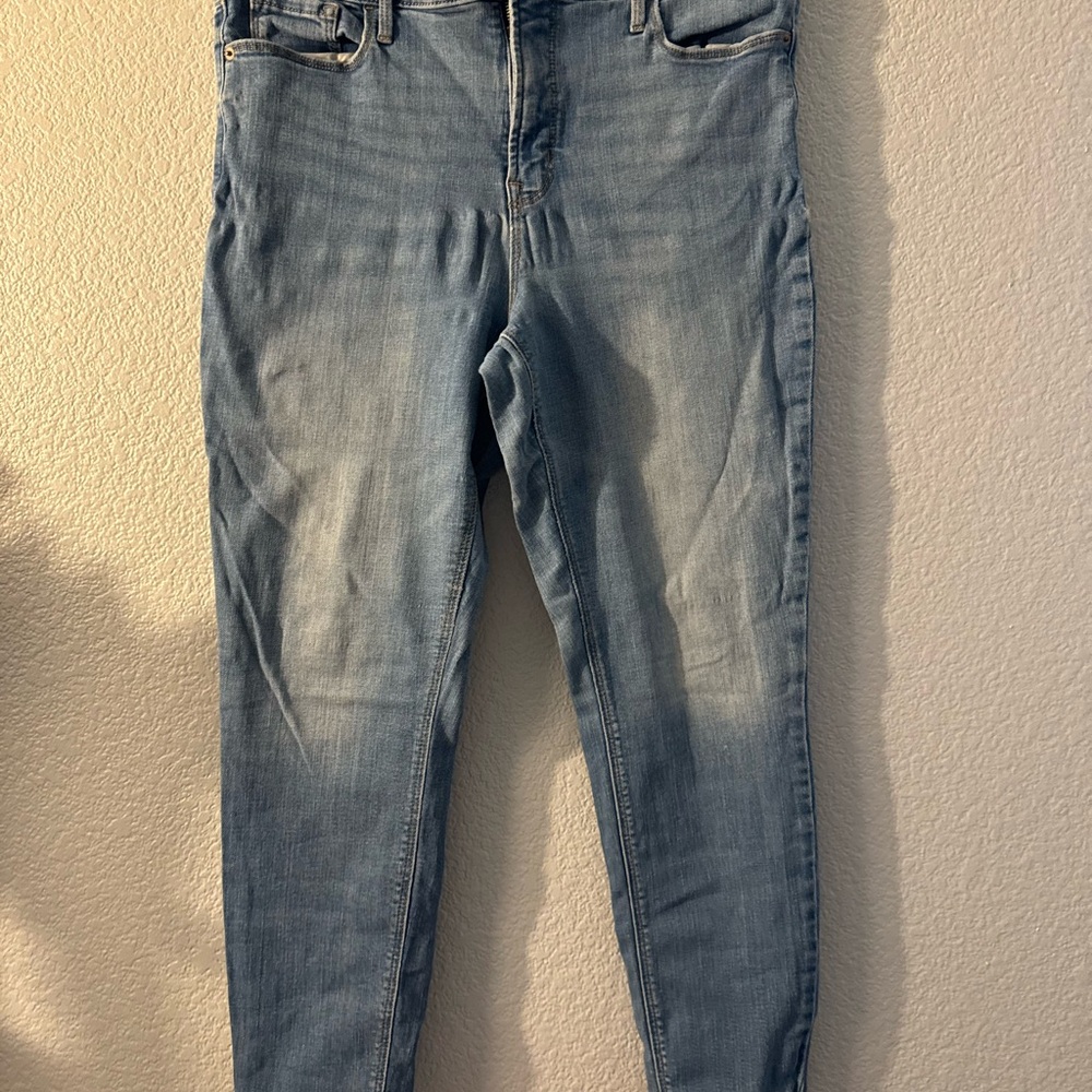Old Navy Rockstar Super Skinny High Rise sz 16 Women's Blue Jeans